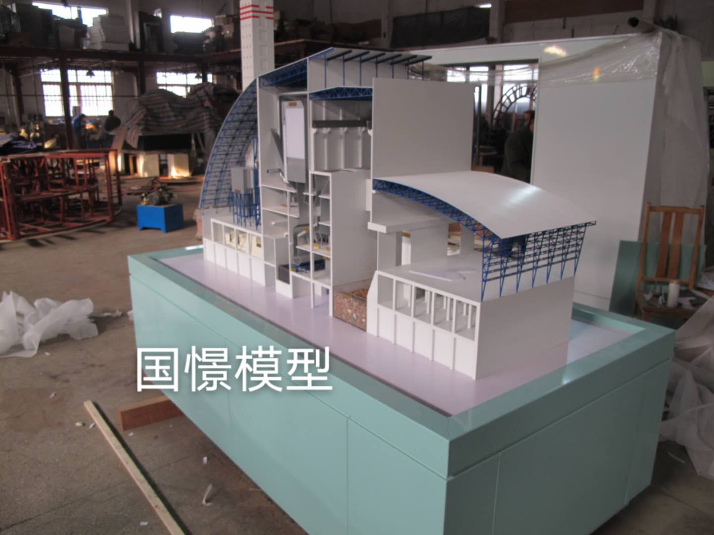 齐河县工业模型