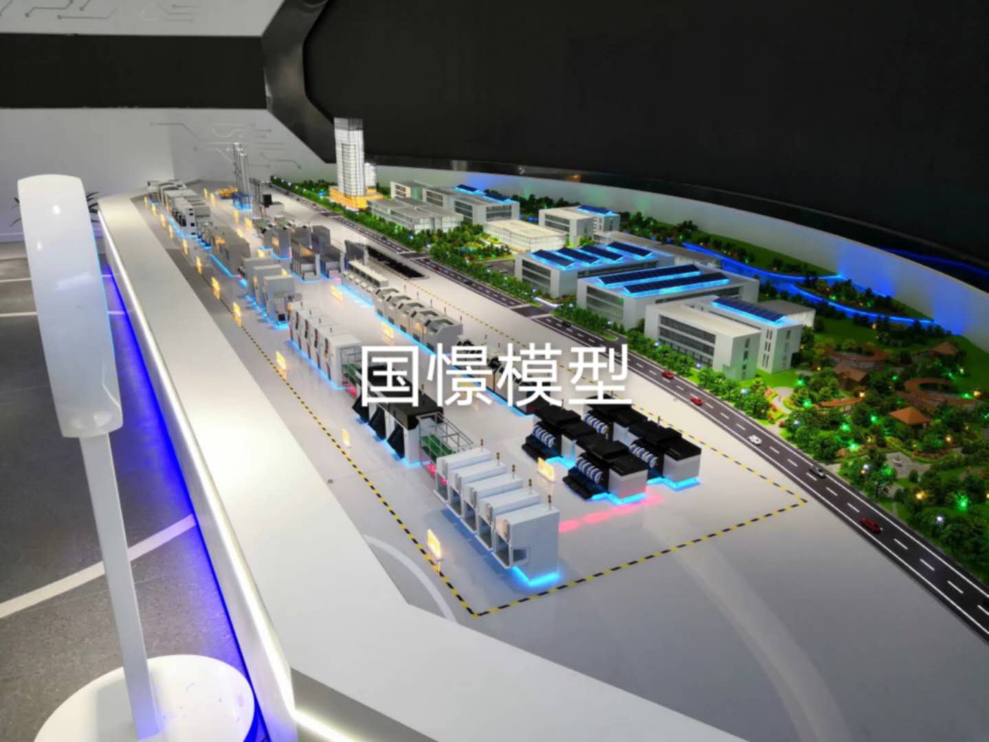 齐河县建筑模型
