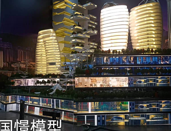 齐河县建筑模型