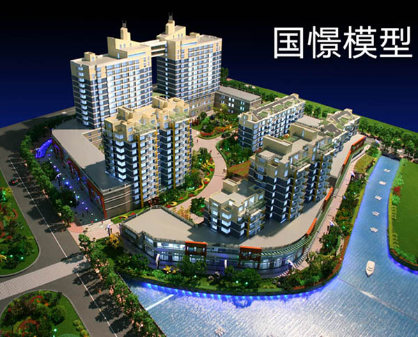 齐河县建筑模型
