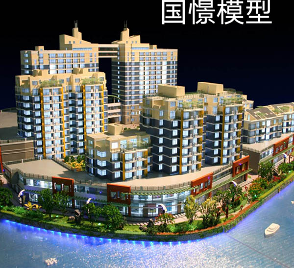 齐河县建筑模型