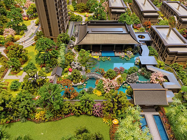 齐河县建筑模型